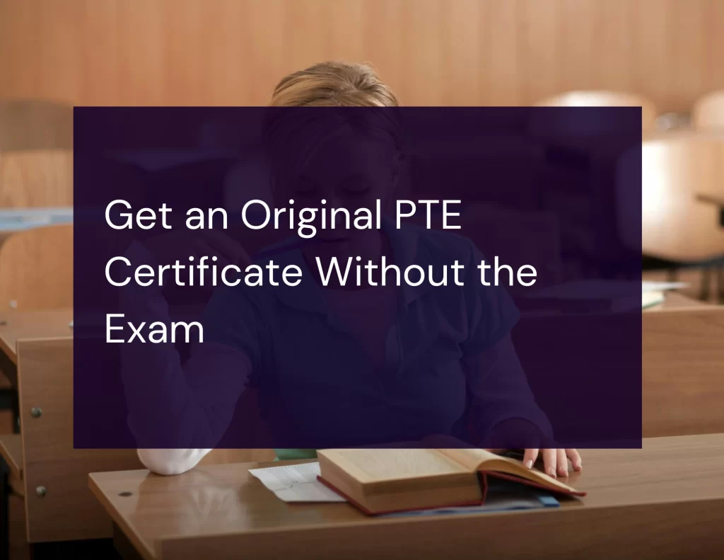 Buy Original Pte Certificate Without Exam